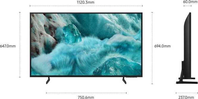 Fernseher 50 Zoll QLED 4K HDR 