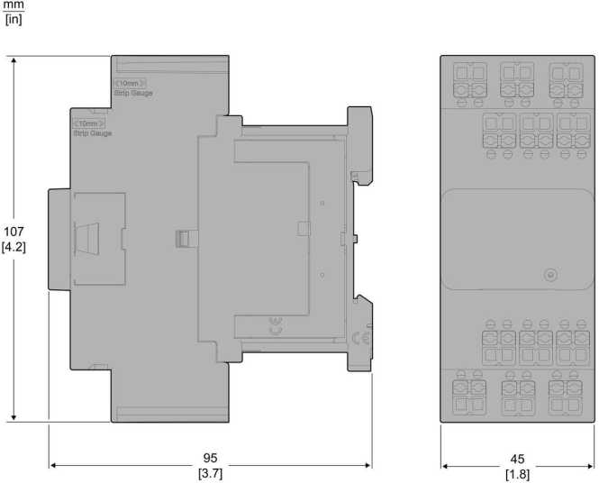 Leistungsschütz LC1D 3p 1S/1Ö 4 kW 9A 400V Sp. 24VDC ger.Leistungsaufn. Snap IN 