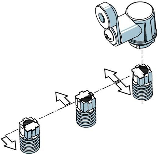 LS-Schutzschalter 1-polig 10kA C-Char 4A 1TE 