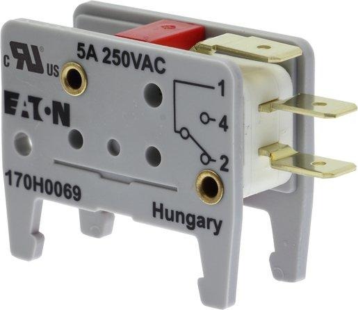 Mikroschalter hohe Drehzahl 2 A AC 250 V LV Kennmelder Typ K 63 x 08 