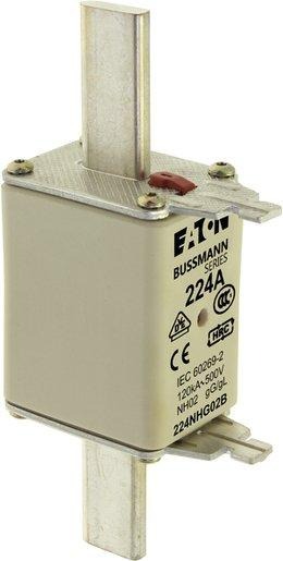 Sicherungseinsatz Niederspannung 100 A AC 500 V NH02 gL/gG IEC 