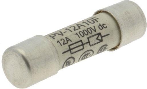 Sicherungseinsatz hohe Drehzahl 12 A DC 1000 V IEC60269-6 type A 