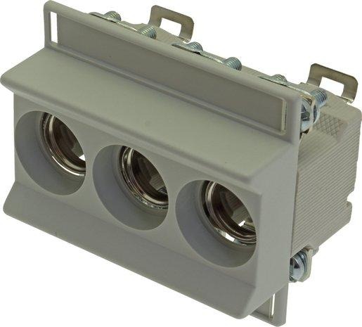 Sicherungsunterteil Niederspannung 63 A AC 400 V D02 3-polig IEC DIN 