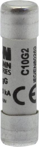 Sicherungseinsatz Niederspannung 2 A AC 500 V 10 x 38 mm gL/gG IEC 