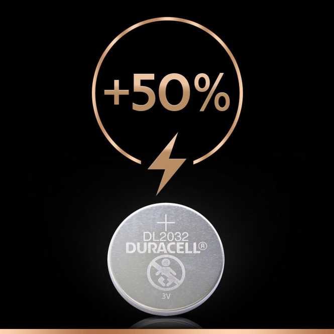 Knopfzellenbatterie Lithium DL/CR 2032 2 Stk 