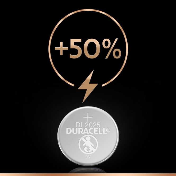 Knopfzellenbatterie Lithium DL/CR 2025 2 Stk 