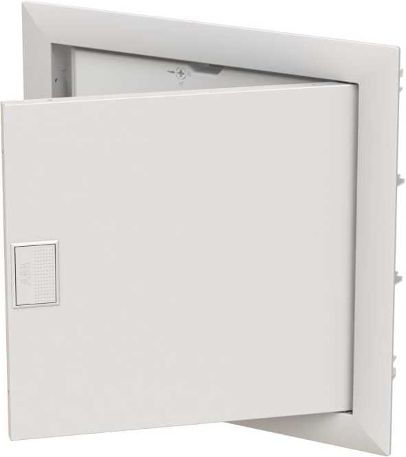 Stromkreisverteiler Unterputz 12 Platzeinheiten mit Tür und Blendrahmen 