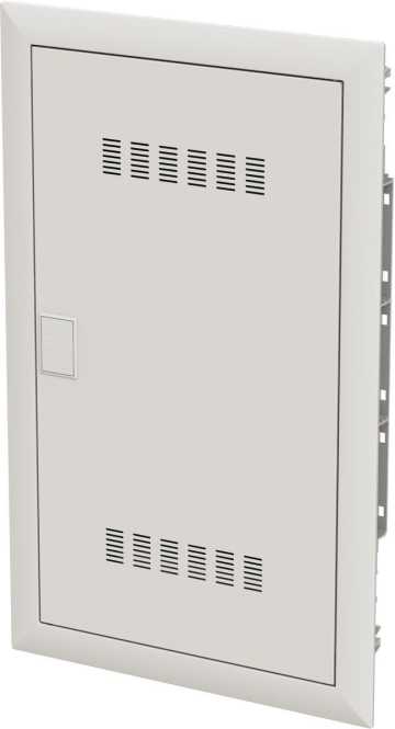 Mediaverteiler Unterputz 3-reihig belüftete Tür 