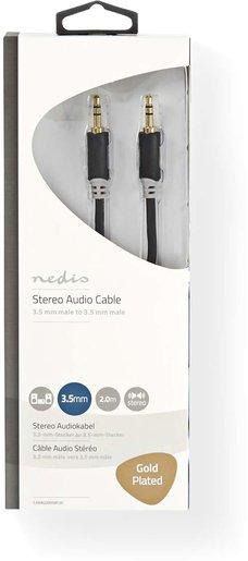 Audio Kabel Stereo 3,5 mm Stecker - Stecker 2,0 m 
