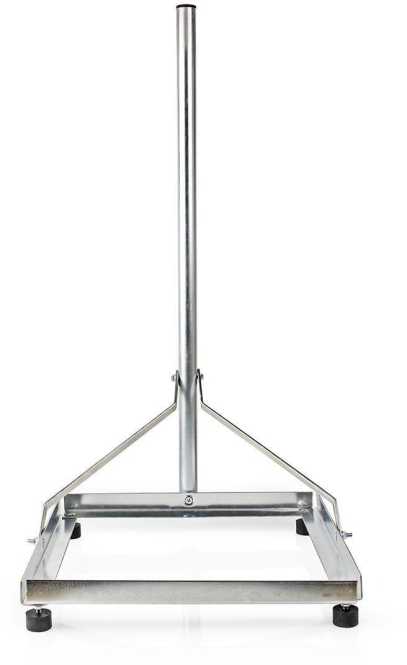 Satellitenbalkonständer für Sat Spiegel 90 cm Wandplatte 1x50x50 cm Länge 100 cm 