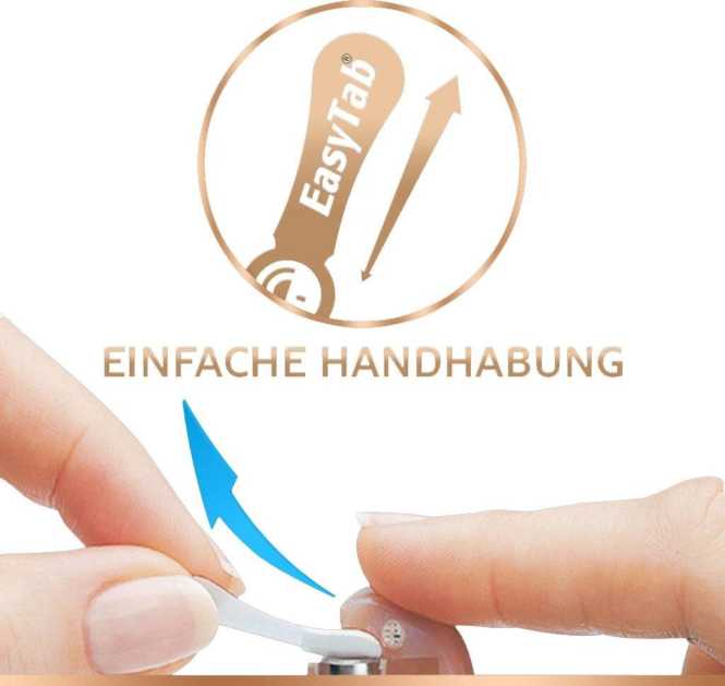 Hörgerätebatterie Hearing Aid EasyTab DA675 PR44 6 Stk 
