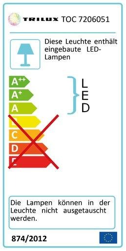 Modul-Hängeleuchte LED Luceo Slim 1490mm 6500lm 840 CDP DALI weiß ohne Zubehör 