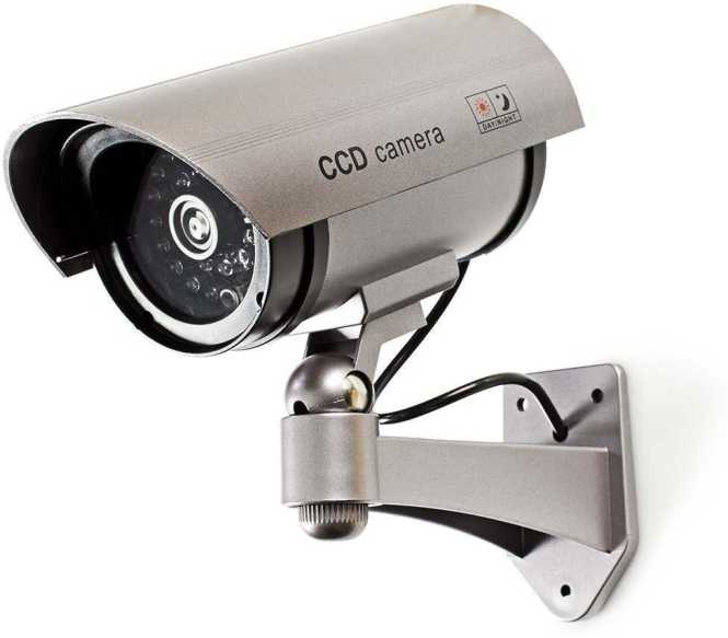 Kamera Attrappe Dummy Ip44 grau 