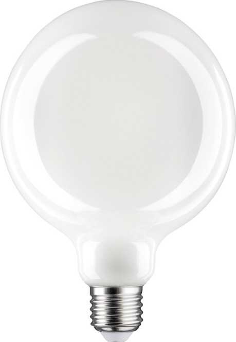 LED FIlament G125 1055lm E27 2700K opal dim 9W 
