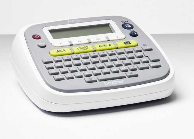 Elektronisches Beschriftungsgerät im Hartschalenkoffer 