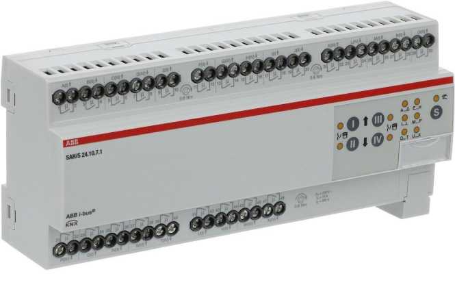 i-bus KNX Combi 8/4-fach Schalt- und Jalousieaktor 24/12-fach für 10A 