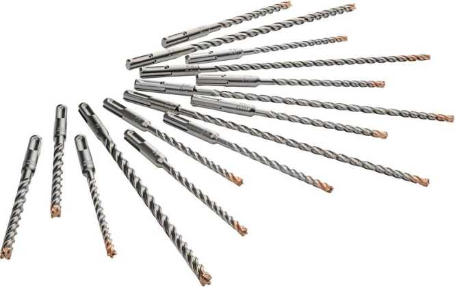 Force X 4 Schneiden SDS-Plus Mix Box 15-teilig 