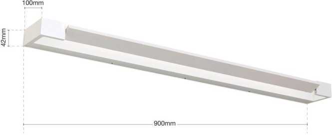 Spiegelleuchte Marilyn LED 90 cm 24W 3000K 
