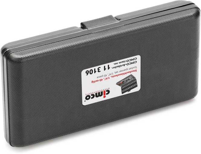 Steckschlüssel-Satz 45-teilig 