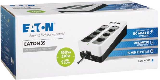 Eaton USV 3S 550 DIN 550 VA 330 W 