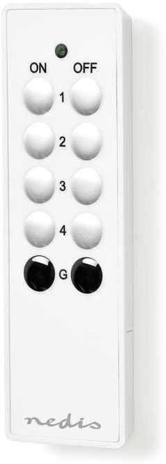 RF-Smart-Fernbedienung 4 Kanäle RFRC410WT 