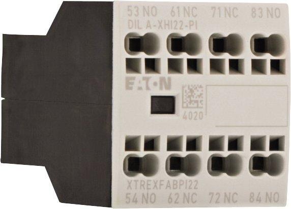 Hilfsschalterbaustein 4 -polig Ith= 16 A 2 S 2 Ö Frontbefestigung Push-in-Klemme 