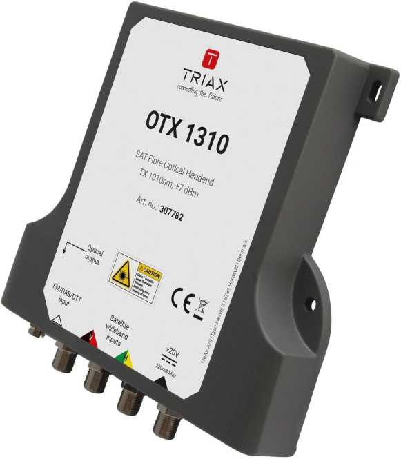 OTX 1310 Kit - optische Sendeeinheit + Wideband LNB 