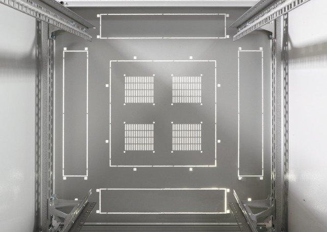 19 Zoll Netzwerkschrank PRO 600x600mm RAL7035 