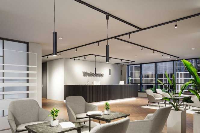 ProRail3 3-Phasen L-Verbinder Erde außen Schwarz 230V 3-Phasen 