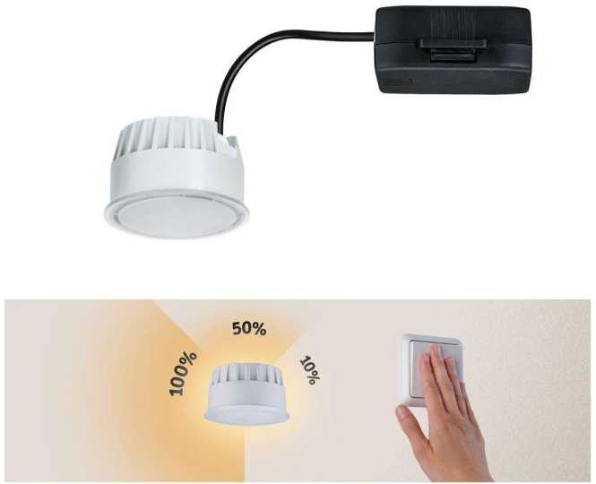 LED Modul Coin Nova 3-Step-Dim 6W 470lm 51mm 2700K 