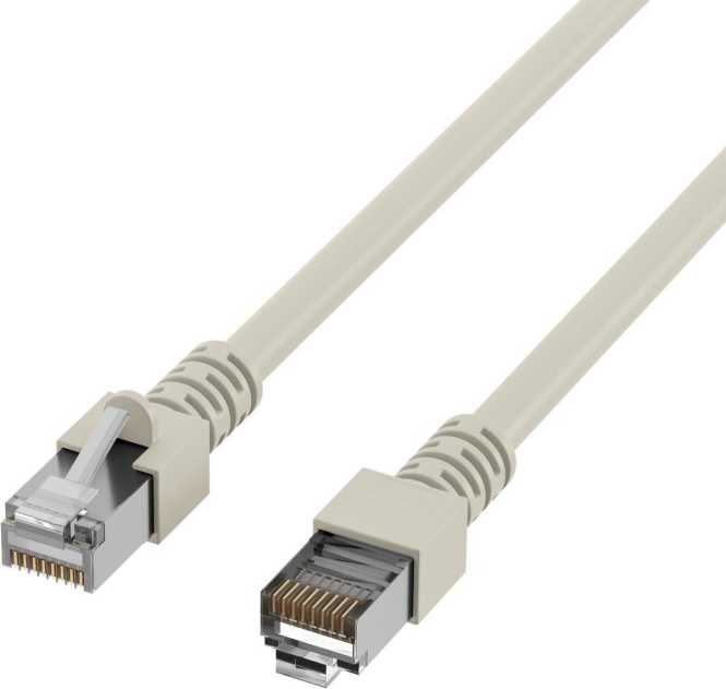 RJ45 Patchkabel SF/UTP Kat.5e 0,7m grau Kat.5E 
