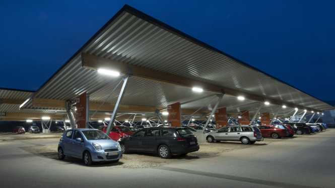 LED-Innenleuchte ohne Sensor 31W 4250 lm IP66 ohne Bewegungsmelder 