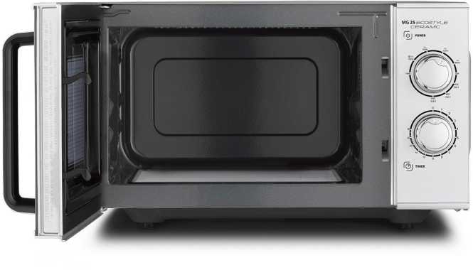Mikrowellenherd mit Grillfunktion freistehend MG 25 Ecostyle Ceramic 