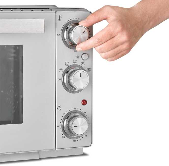 Mini-Backofen freistehend TO 26 SilverStyle 