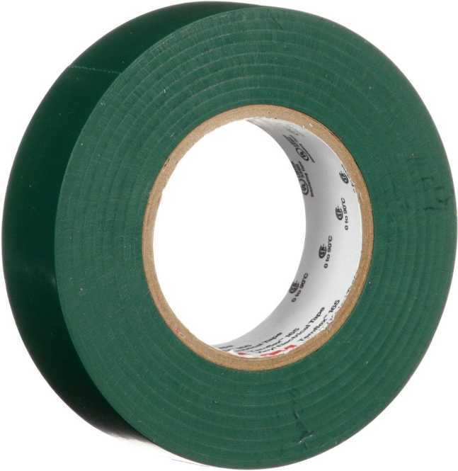 Elektro-Isolierband 15 mm x 10 m Grün 