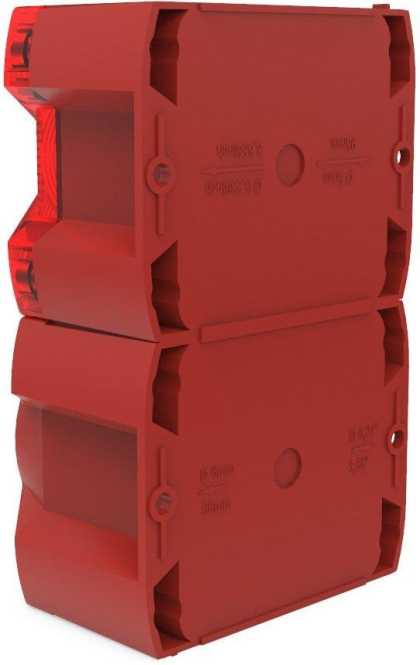 Blitzschallgeber PA X 1-05 rot 5J 24DC 105dB IP66 NEMA4/4x RAL3000 