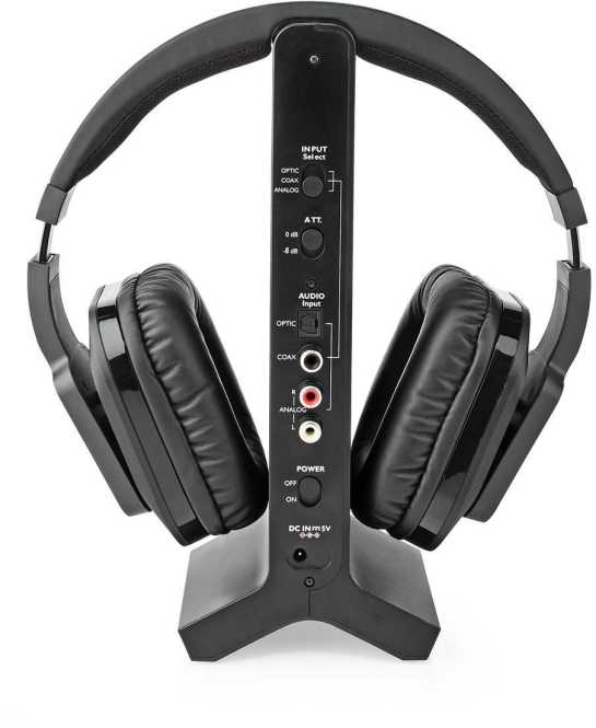 Wireless-TV-Kopfhörer HPRF321BK 