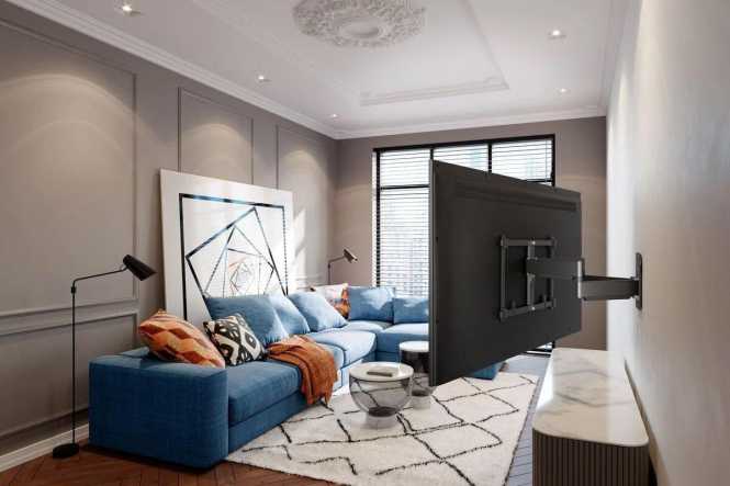 Schwenkbare TV-Wandhalterung TVM 5855 Elite 