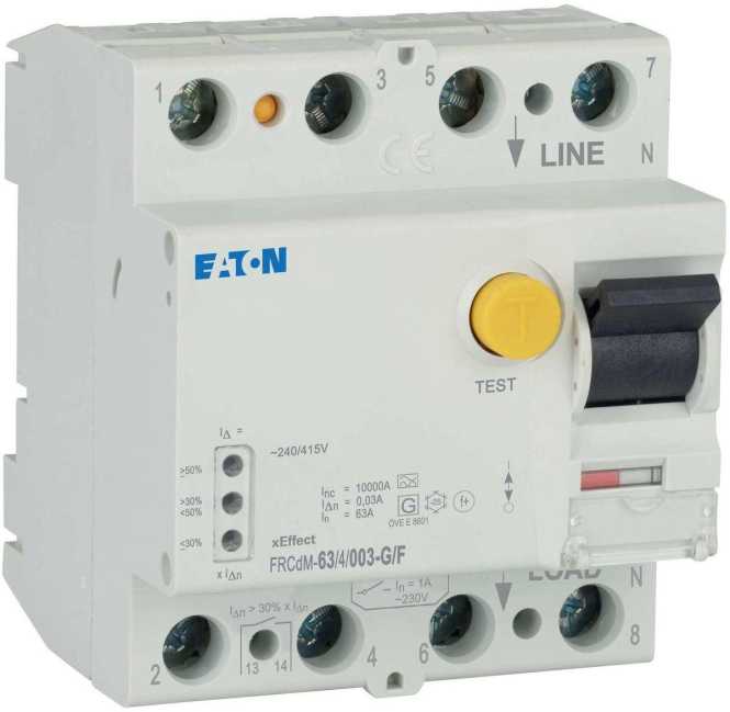 FI-Schutzschalter  40A 4-polig 300mA Typ G/F kurzverz. 