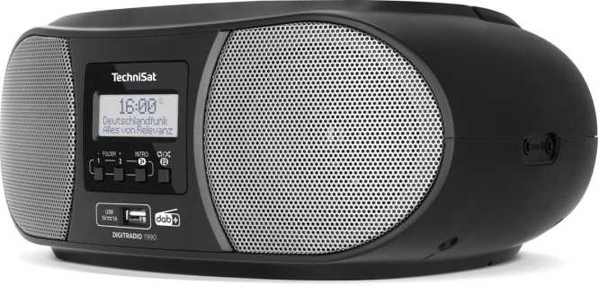 Radio Digitradio 1990 Schwarz 