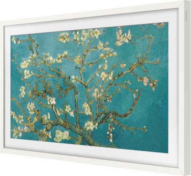 Dekorrahmen aus Metall für 32 Zoll The Frame weiß 