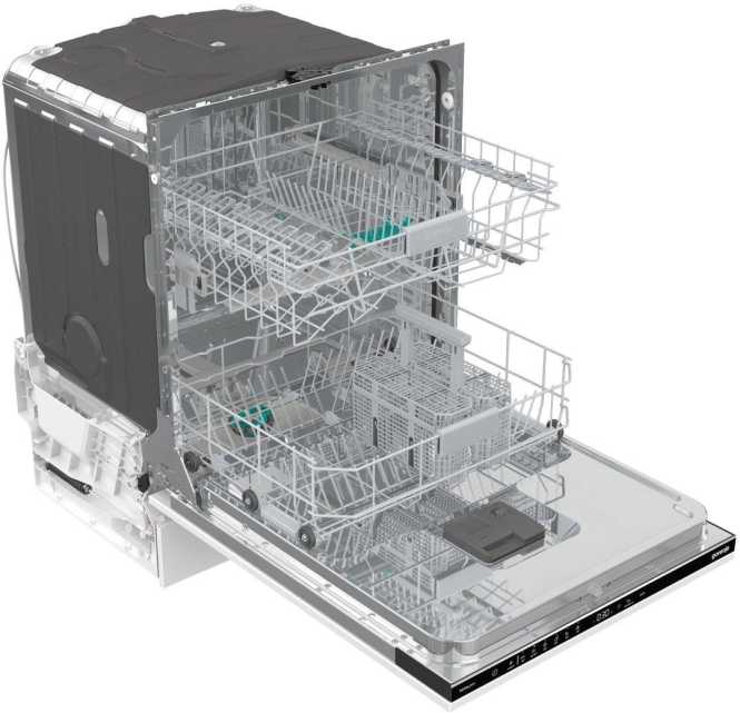 Geschirrspüler Vollintegriert TotalDry automatische Türöffnung GV642D61 