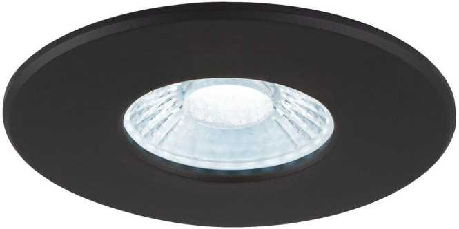 UNIVERSAL DOWNLIGHT Abdeckung für Downlight IP65 rund schwarz 