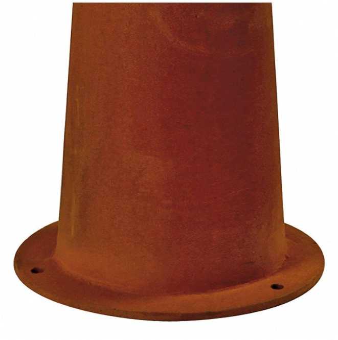 RUSTY 40 Standleuchte TC-DSE IP55 rund stahl gerostet Ø/H 19/40 cm max.11W 