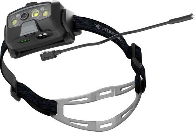 HF8R CORE LED Stirnlampe Akku IP68 1600lm Dimmt/fokussiert automatisch schwarz 