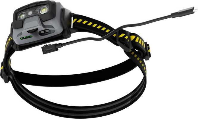 HF6R WORK LED Stirnlampe mit Akku IP68 800lm Dimmt und fokussiert automatisch 