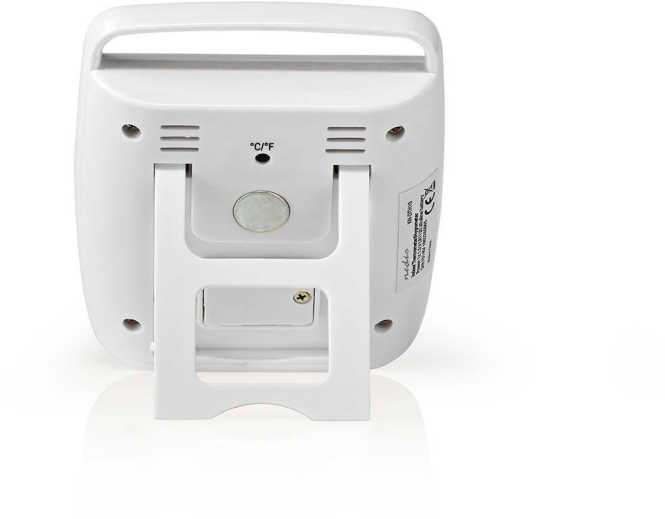 Thermometer innen Raumtemeratur und Raumfeuchtigkeit weiß 