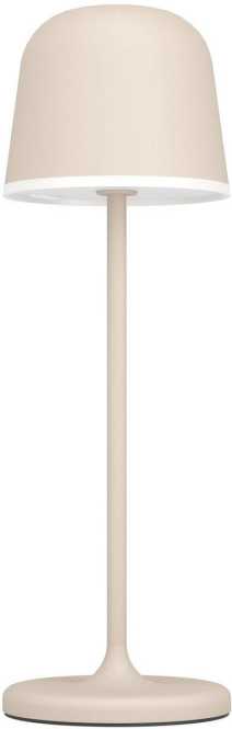 Tischlampe MANNERA Sandfarben/Weiß 
