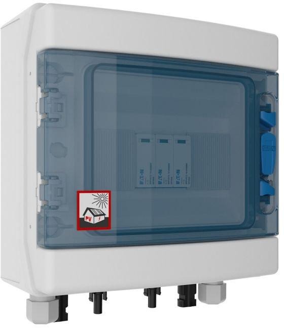 PV DC SPD Überspannungsschutzbox 1IN+1OUT Typ 2 MC4 