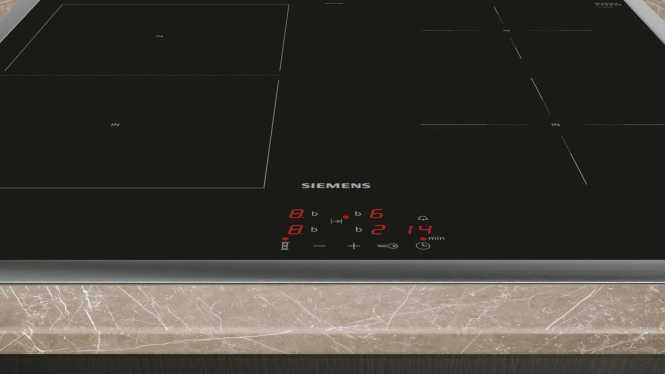 Induktionskochfeld iQ500 herdgesteuert schwarz 